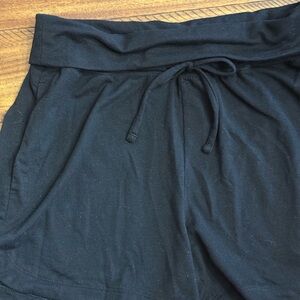 Old Navy Black Athletic Drawstring Women's Shorts